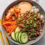 Korean Beef Rice Bowls Recipe
