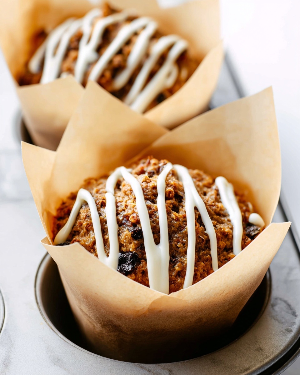 Healthy Carrot Cake Muffins Recipe