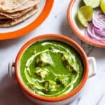 Palak Paneer: Creamy Spinach and Cottage Cheese Indian Main Dish Recipe