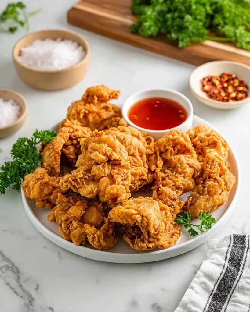 Crispy Fried Oyster Mushrooms Recipe