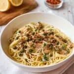 Sardine Pasta with Lemon, Capers, and Chili Flakes Recipe