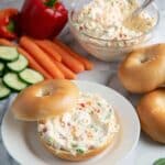 Homemade Veggie Cream Cheese Spread Recipe