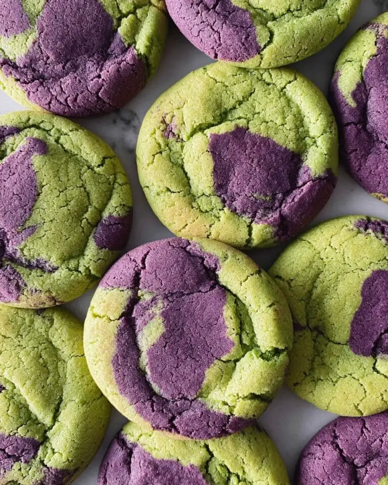 Matcha Ube Cookies Recipe