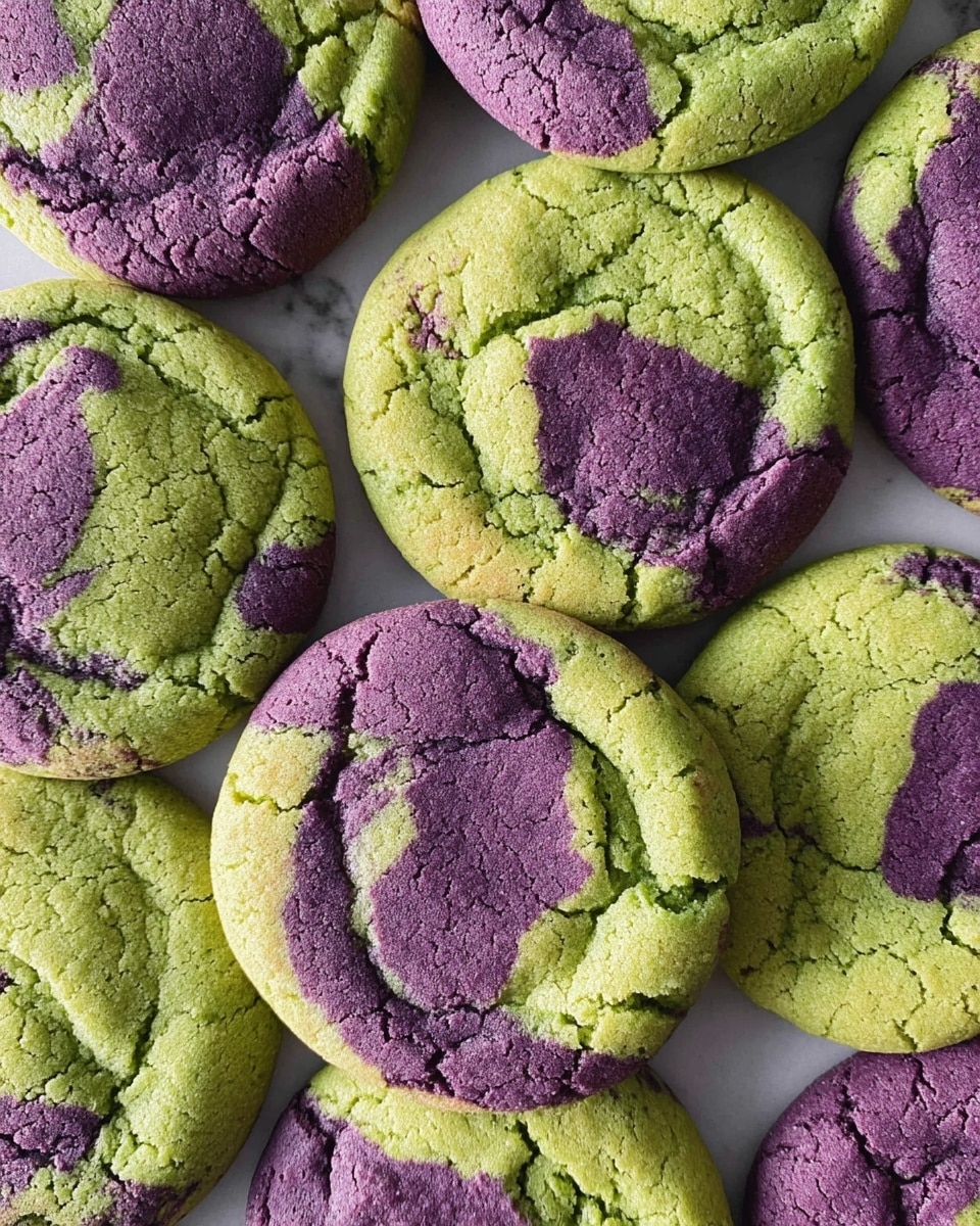 Matcha Ube Cookies Recipe