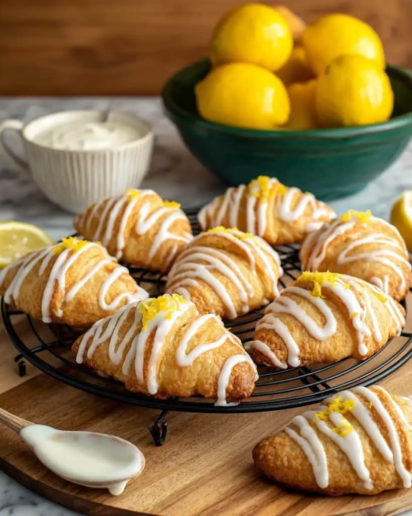 Lemon Cheesecake Crescent Rolls Recipe