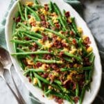 Instant Pot Green Beans with Bacon and Gorgonzola Recipe