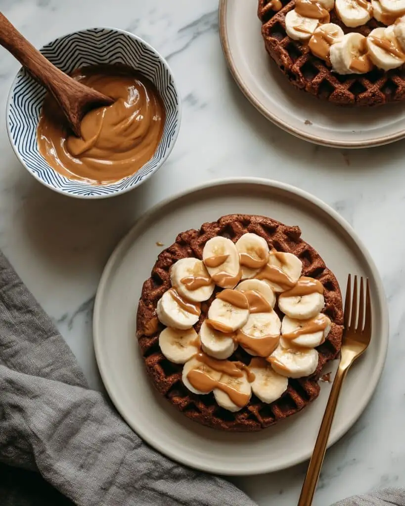 Crispy Vegan Buckwheat Waffles Recipe