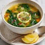 Lemony White Bean Potato Soup Recipe