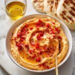 Roasted Red Pepper Hummus Recipe