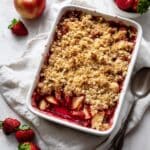Easy Strawberry and Apple Crumble Recipe