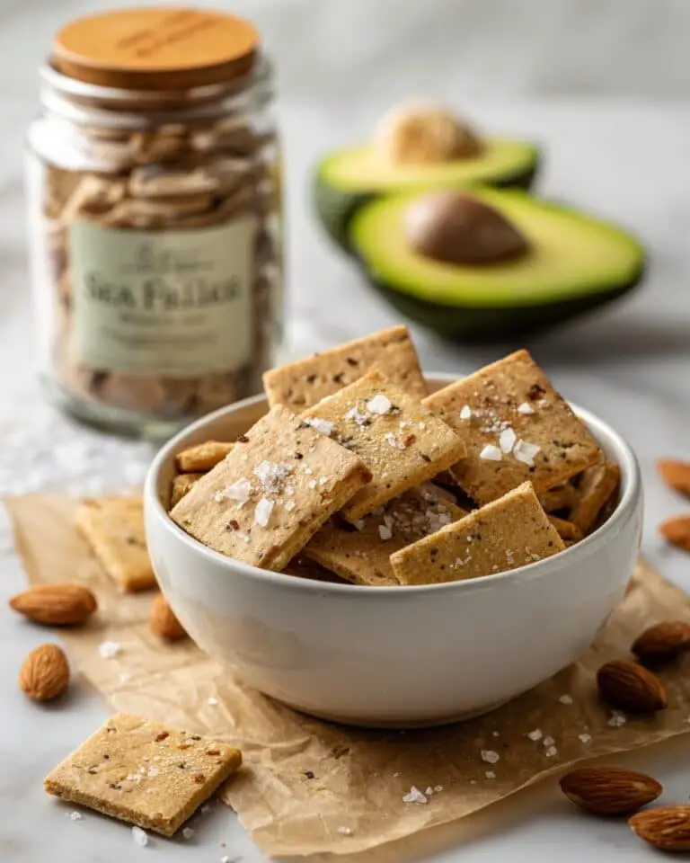 Almond Flour Crackers Recipe