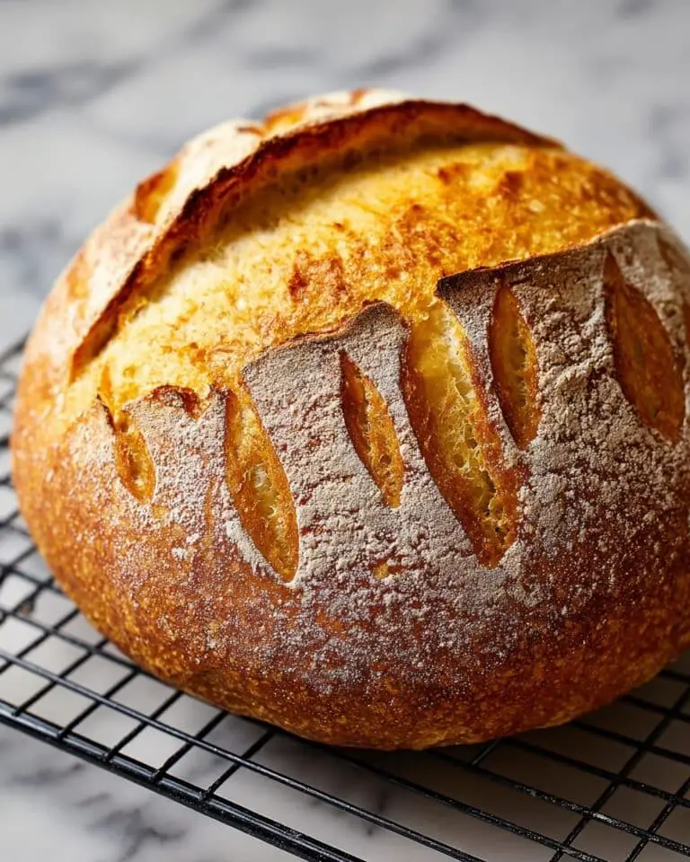 High-Hydration Homemade Sourdough Bread Recipe