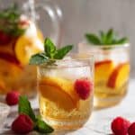 Easy Homemade Iced Tea with Fruit and Herbs Recipe