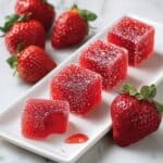 Homemade Sour Strawberry Gummies Recipe
