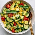 Summer Salad with Corn, Strawberries & Avocado Recipe