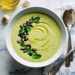 Asparagus Broccoli Soup Recipe