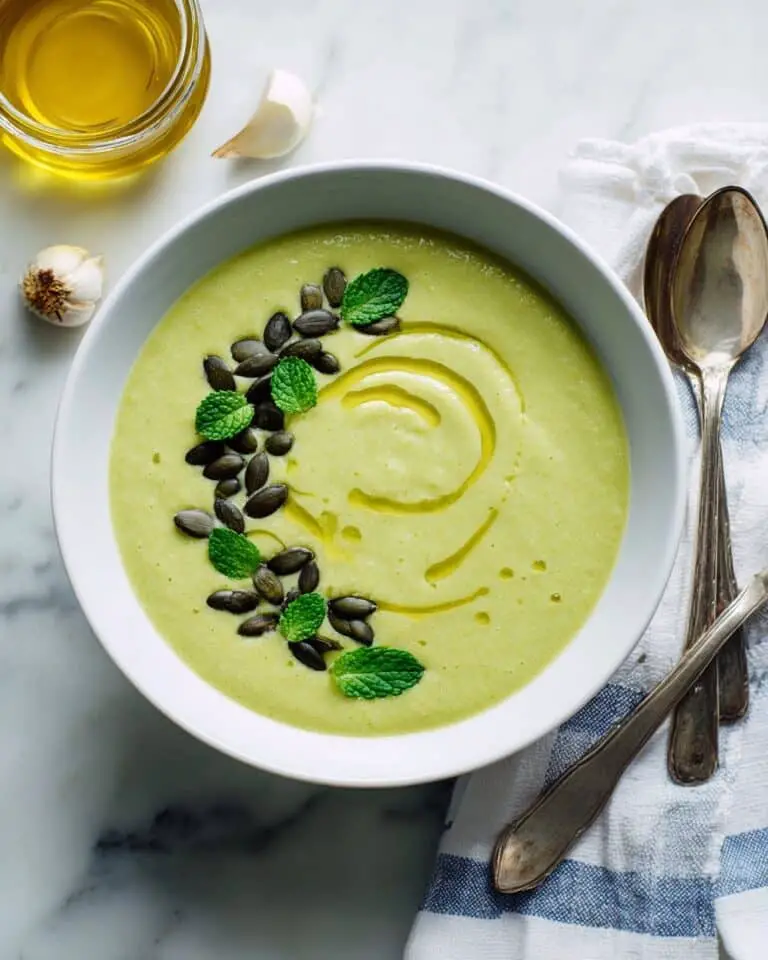 Asparagus Broccoli Soup Recipe