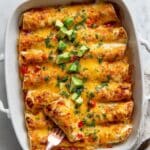 Vegetarian Sweet Potato and Black Bean Enchiladas Recipe