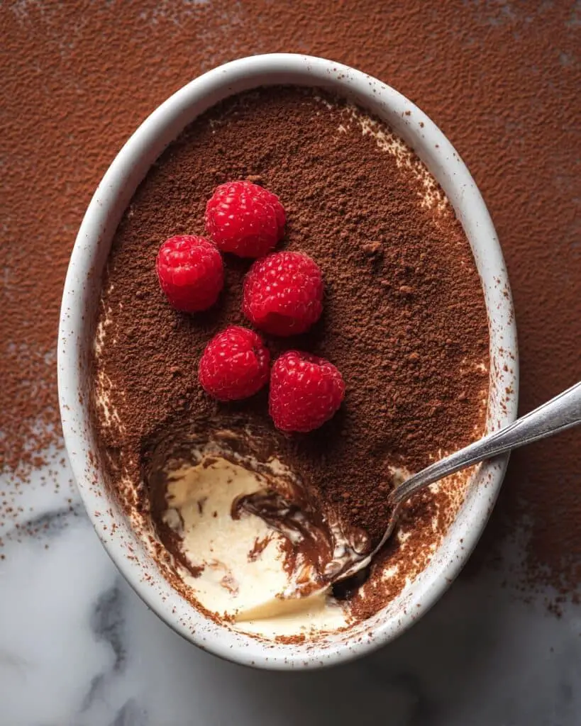High Protein Tiramisu Overnight Oats (Sugar-Free) Recipe