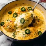 One Pan Cheesy Jalapeno Chicken Recipe