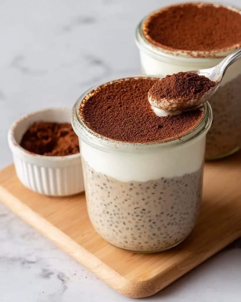 Tiramisu Overnight Oats Recipe