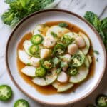 The Best Raw Scallop Crudo with Lime & Apples Recipe