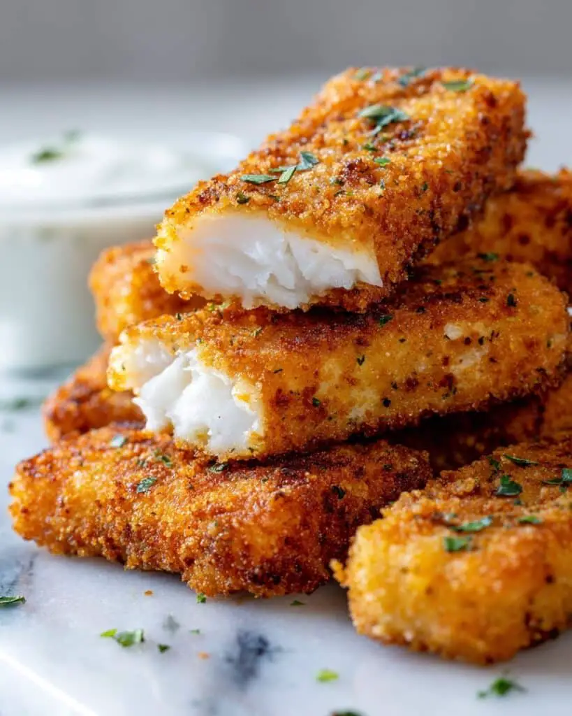 Crispy Chicken Fries with Parmesan and Paprika Recipe