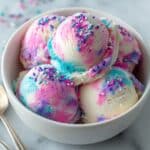 Cotton Candy No Churn Ice Cream Recipe