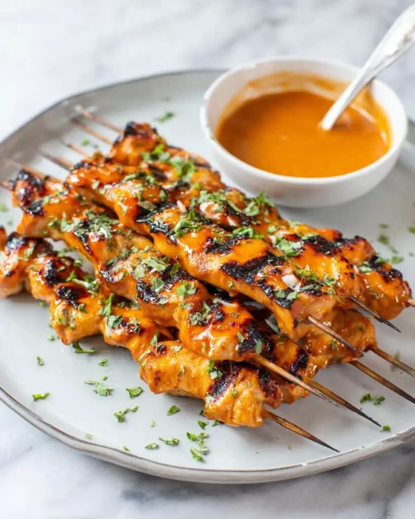 Bang Bang Chicken Skewers Recipe