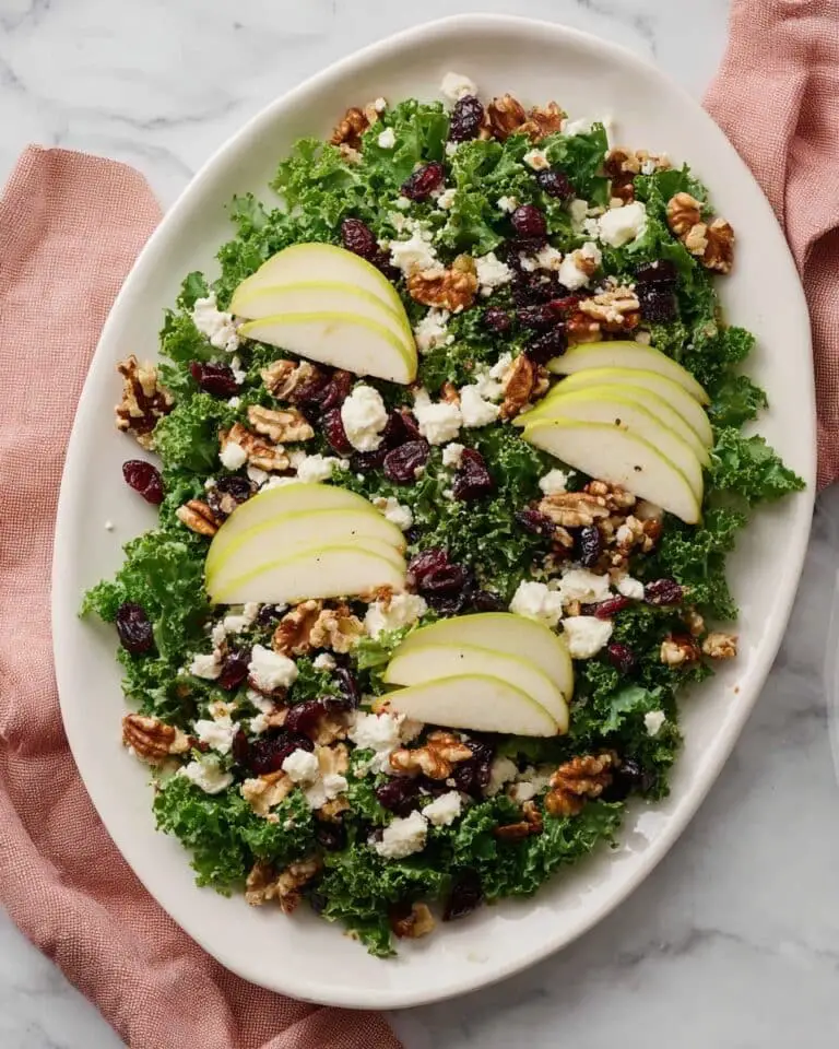 Pear Salad with Blue Cheese, Candied Walnuts, and Cranberries Recipe
