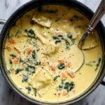 White Chicken Lasagna Soup Recipe