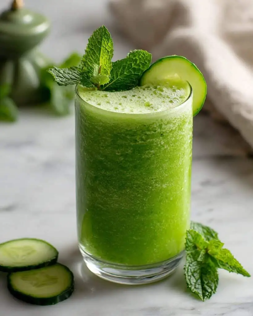 Blended Cucumber Gin Cocktail Recipe