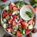 Strawberry Cucumber Salad with Feta Recipe