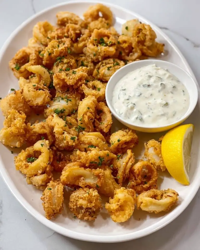 Crispy Fried Calamari Recipe