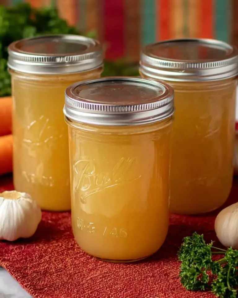 Turkey Stock with Canning Instructions Recipe