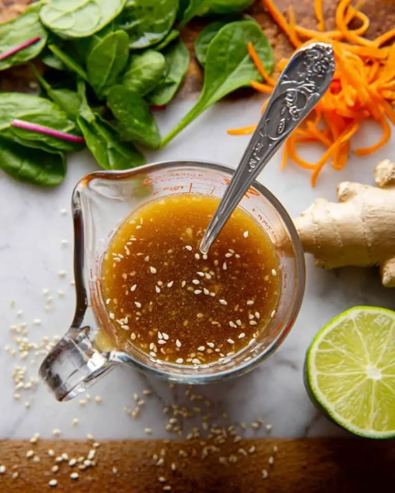 Creamy Sesame Ginger Dressing Recipe