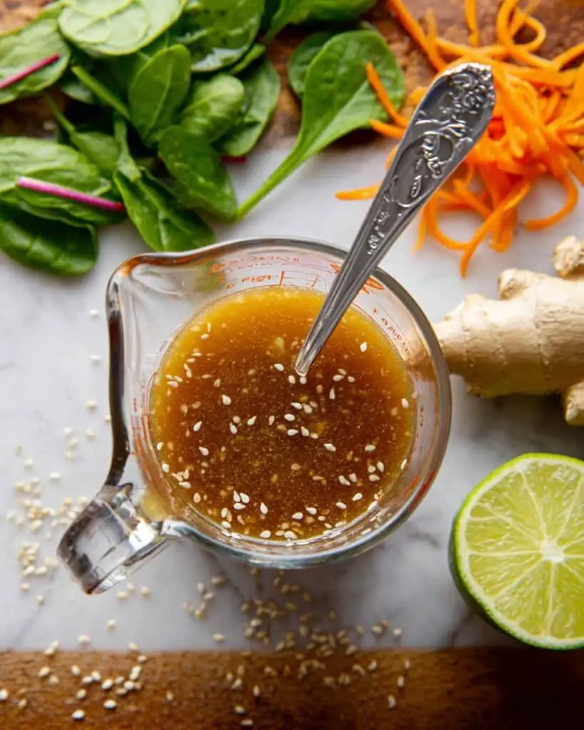 Creamy Sesame Ginger Dressing Recipe