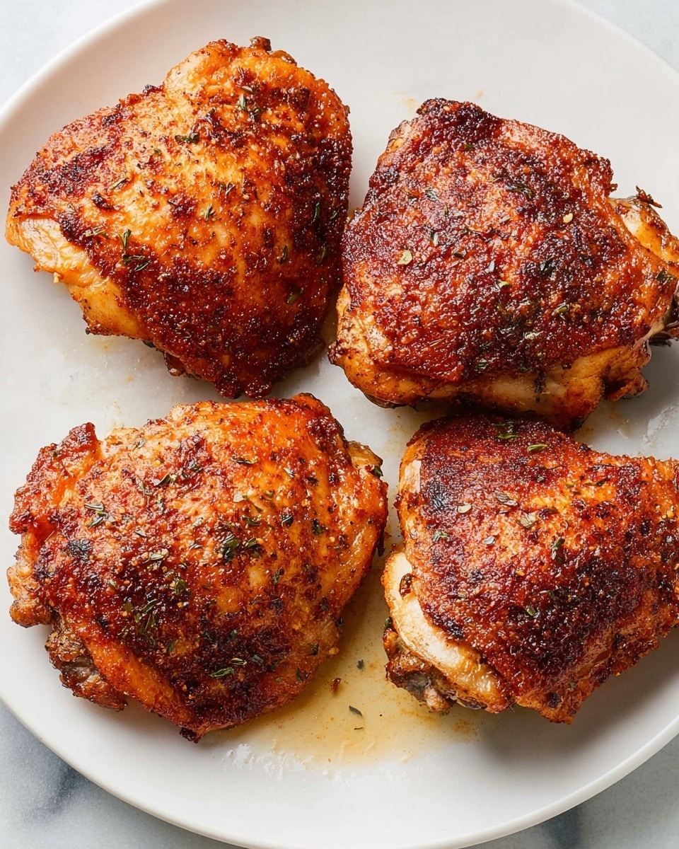 Crispy Air Fryer Chicken Thighs Recipe
