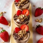 Chocolate Strawberry Overnight Oats Recipe