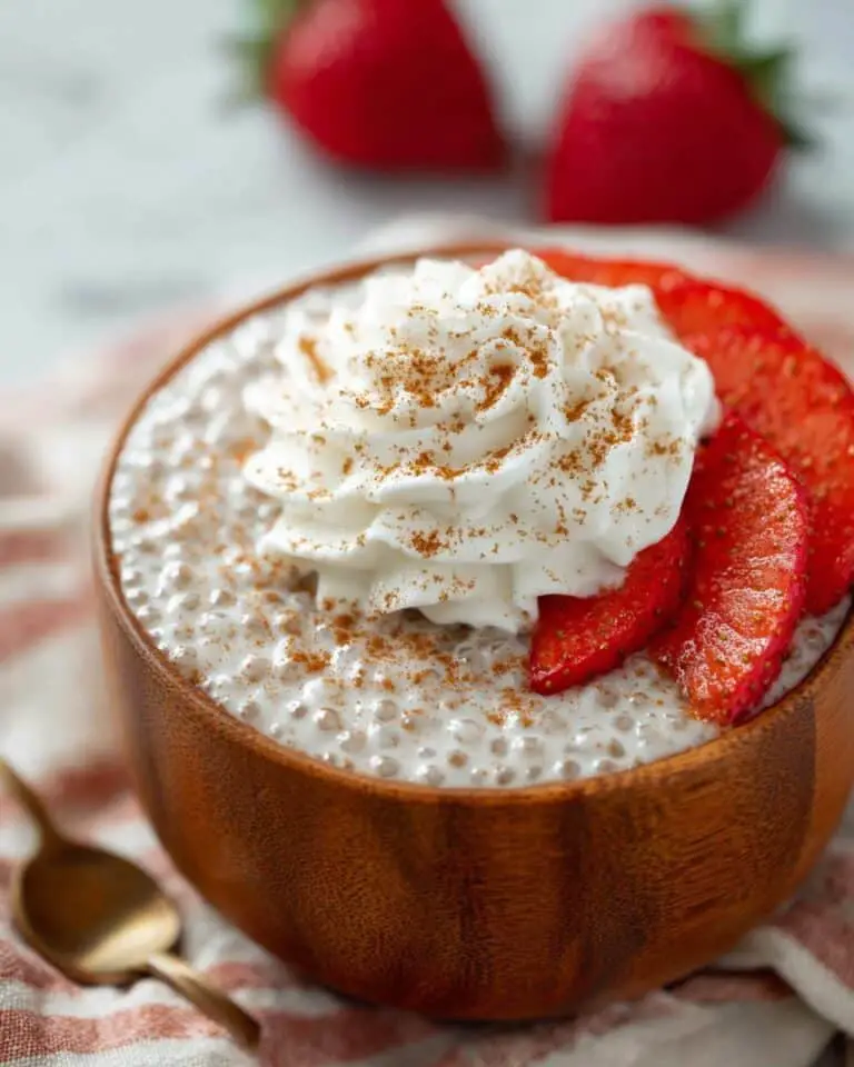 Vegan Tapioca Pudding Recipe