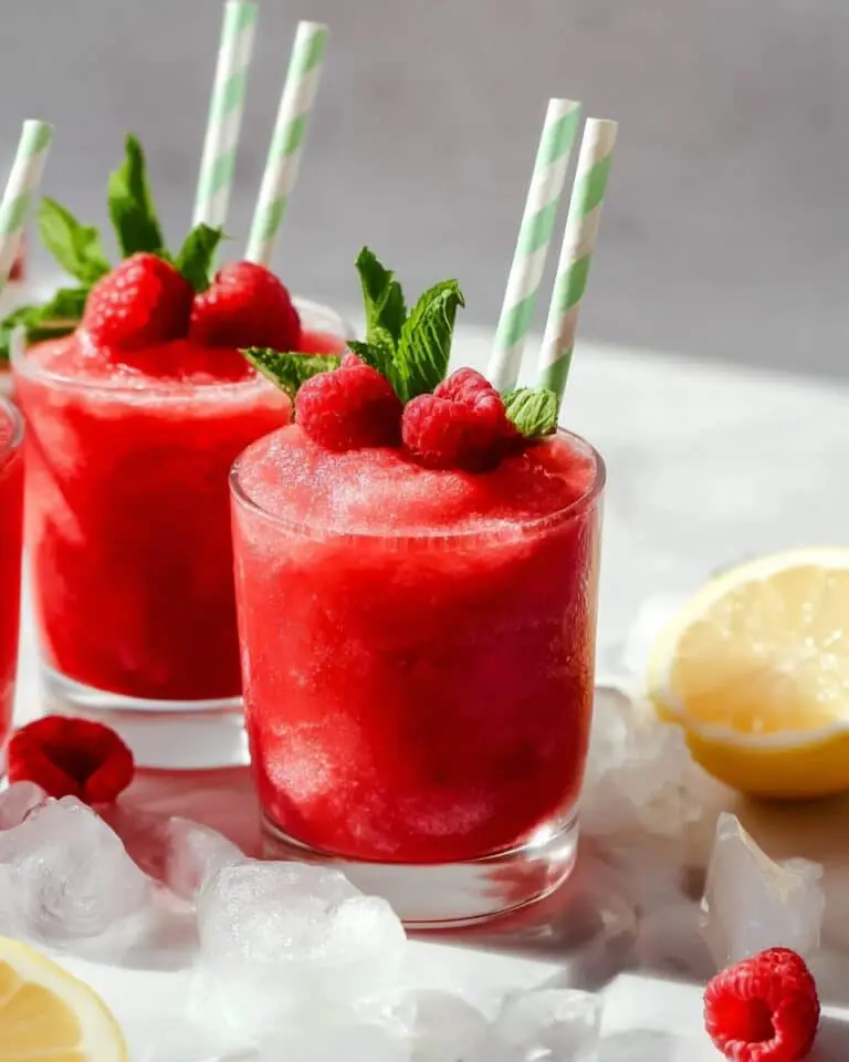 Frozen Raspberry Lemonade Refresher Recipe