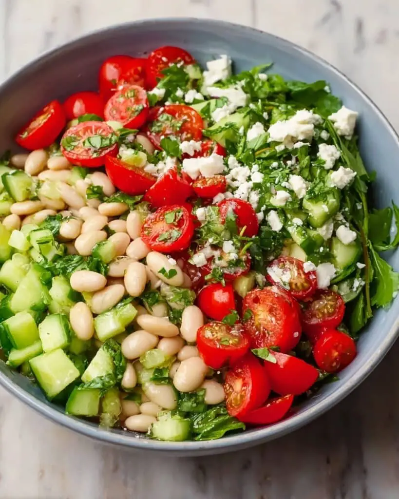 Easy White Bean Salad Recipe