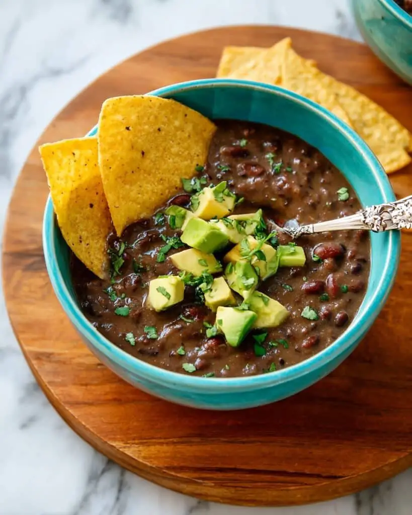 Spicy Black Bean Soup Recipe