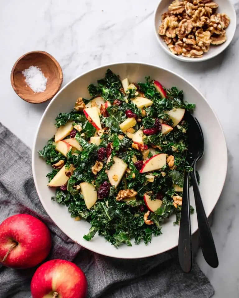 Apple Walnut Salad with Dijon Vinaigrette Recipe