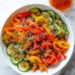 Viral Cucumber Pepper Salad Recipe