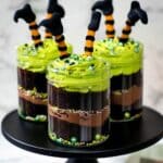 Witches Brew Halloween Cake Jars Recipe