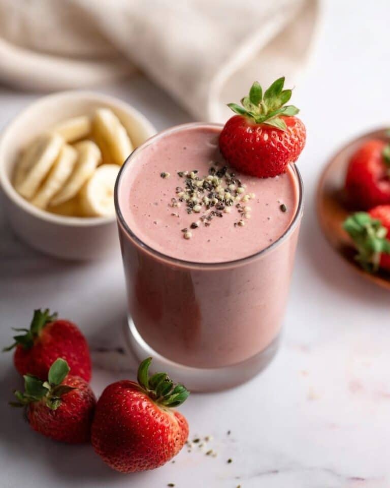Chocolate Strawberry Banana Smoothie Recipe