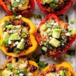 Ground Turkey Stuffed Peppers Recipe