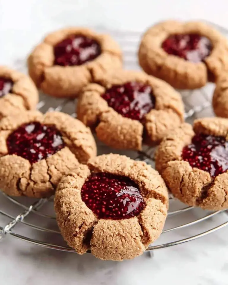 Gluten-Free Raspberry Thumbprint Cookies Recipe