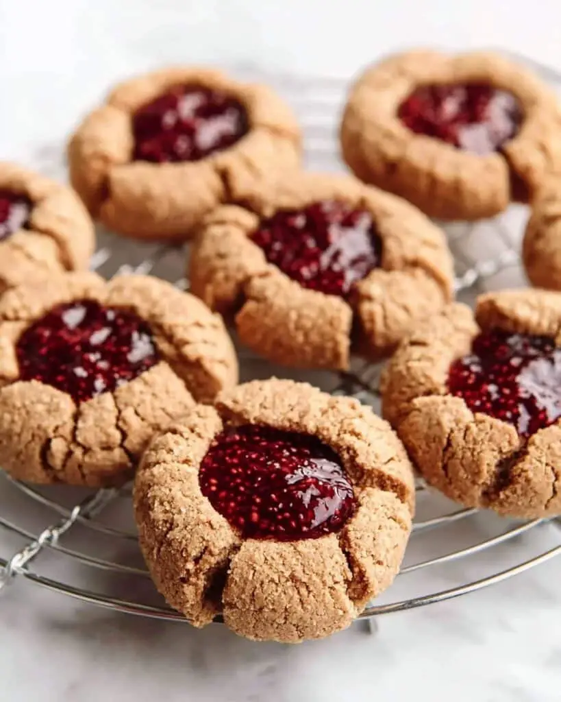 Gluten-Free Raspberry Thumbprint Cookies Recipe